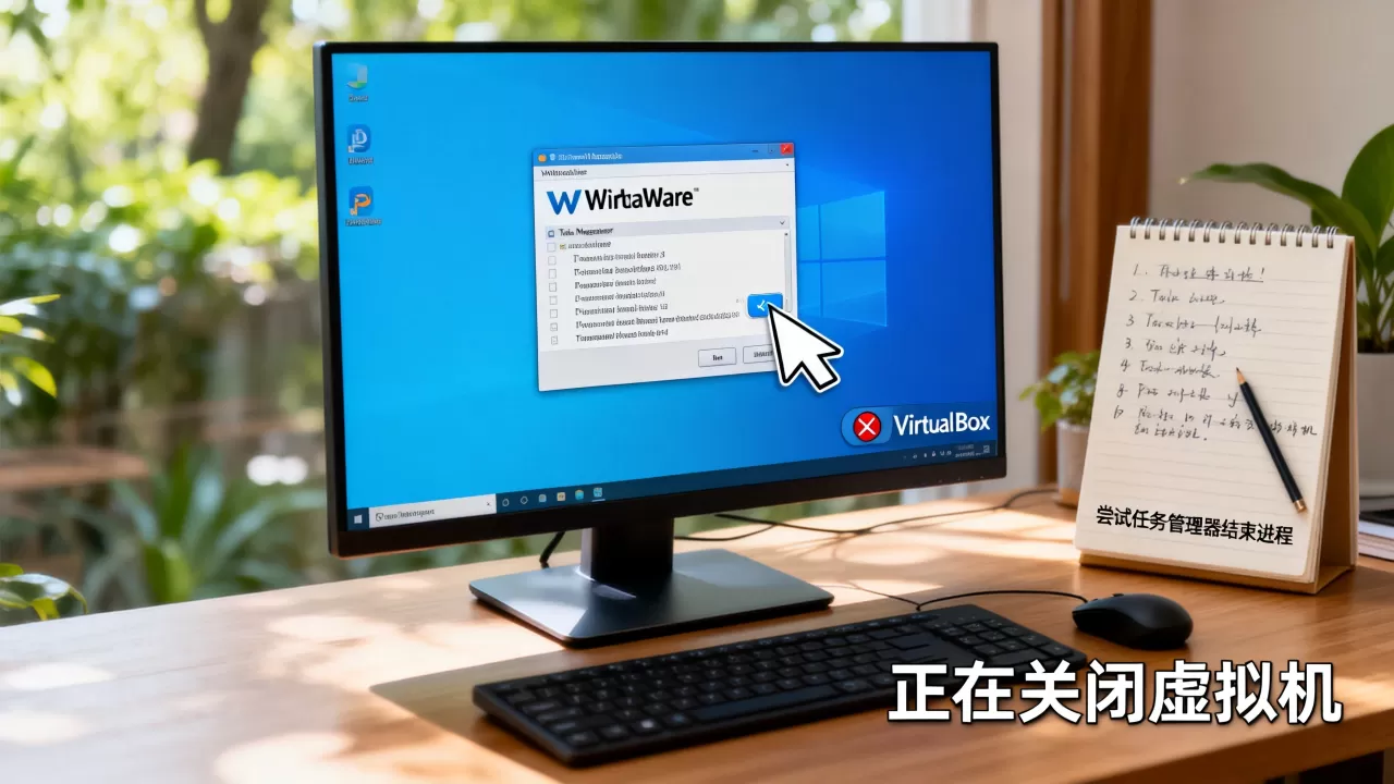 win关闭虚拟机没反应怎么办，虚拟机无法正常关闭怎么解决？