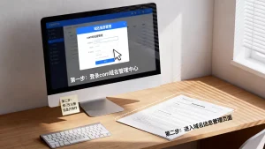com域名管理中心如何修改域名注册信息？域名注册信息修改步骤，在哪里改？