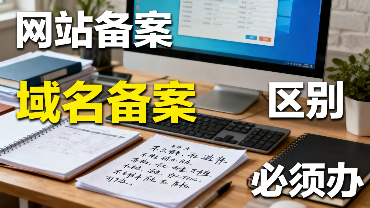 网站备案和域名备案是一回事吗?有什么区别?,哪个必须办? 网站备案和域名备案是一回事吗?有什么区别?,哪个必须办?