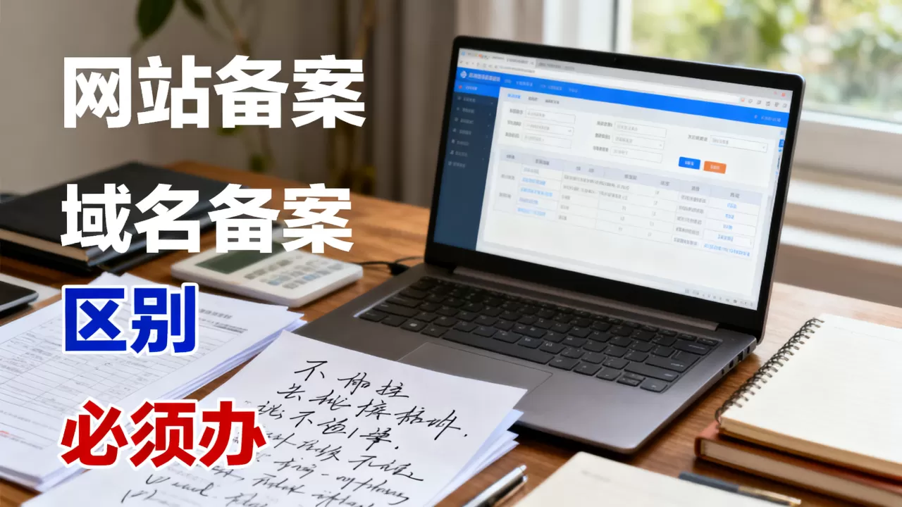 网站备案和域名备案是一回事吗?有什么区别?,哪个必须办? 网站备案和域名备案是一回事吗?有什么区别?,哪个必须办?