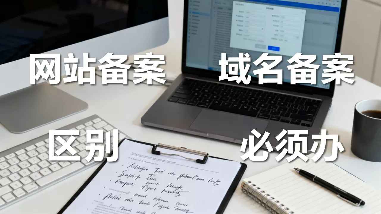 网站备案和域名备案是一回事吗?有什么区别?,哪个必须办? 网站备案和域名备案是一回事吗?有什么区别?,哪个必须办?