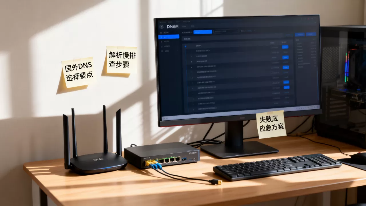 国外DNS域名解析怎么选?解析慢或失败怎么办? 国外DNS域名解析怎么选?解析慢或失败怎么办?