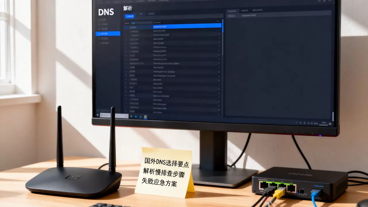 国外DNS域名解析怎么选?解析慢或失败怎么办? 国外DNS域名解析怎么选?解析慢或失败怎么办?
