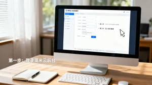 简米云怎么配置域名？新手入门详细步骤教程指南，域名解析绑定全流程
