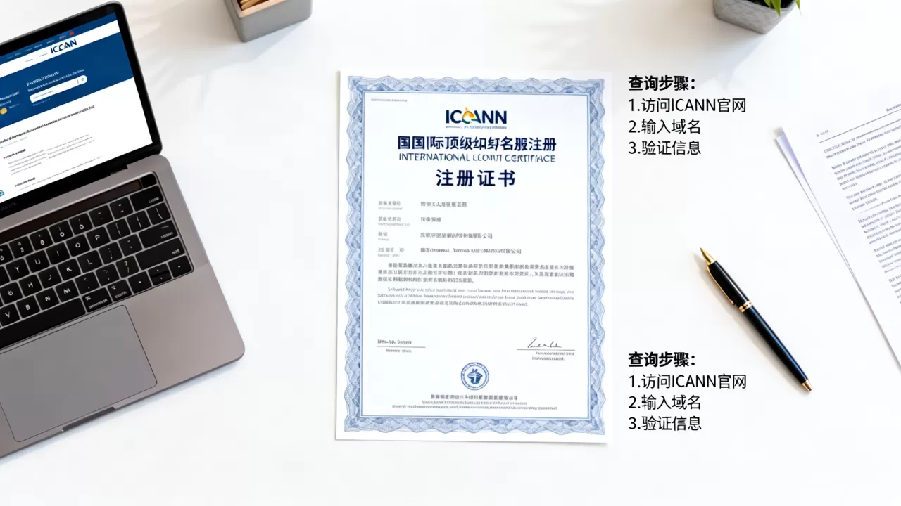 国际顶级域名注册证书哪里查？如何辨别真伪？，如何查询