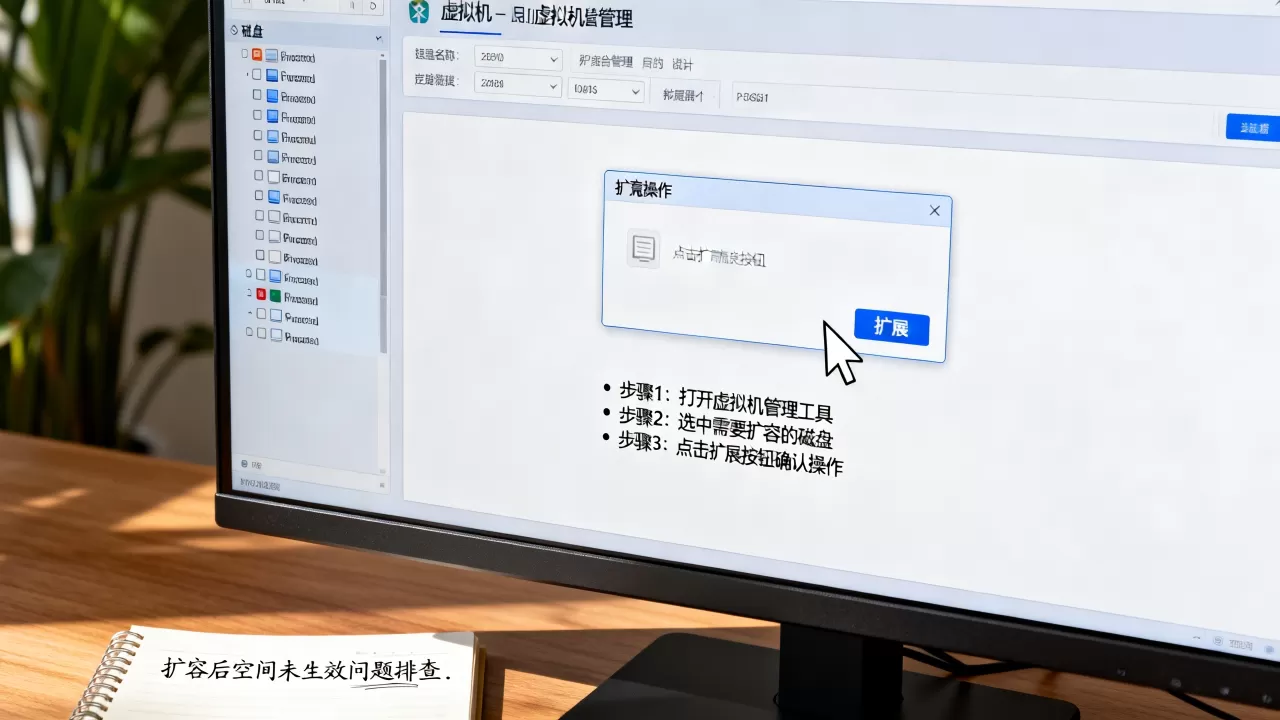 虚拟机拓展磁盘后空间未生效怎么办?,虚拟机磁盘扩容后空间没变化如何解决 虚拟机拓展磁盘后空间未生效怎么办?,虚拟机磁盘扩容后空间没变化如何解决