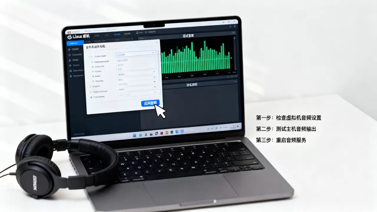 虚拟机Linux没声音？教你3步解决系统音频输出问题，Linux虚拟机没声音怎么解决？