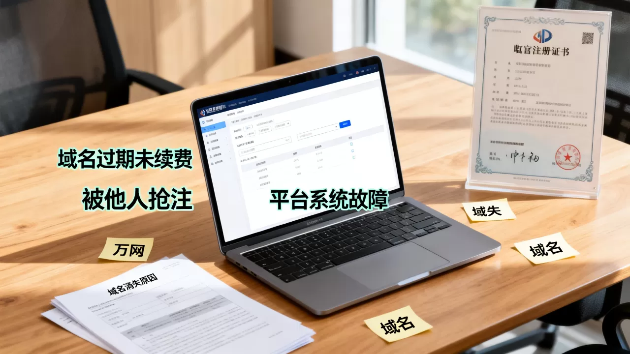 万网买的域名突然不见了,到底怎么回事?域名消失原因详解 万网买的域名突然不见了,到底怎么回事?域名消失原因详解