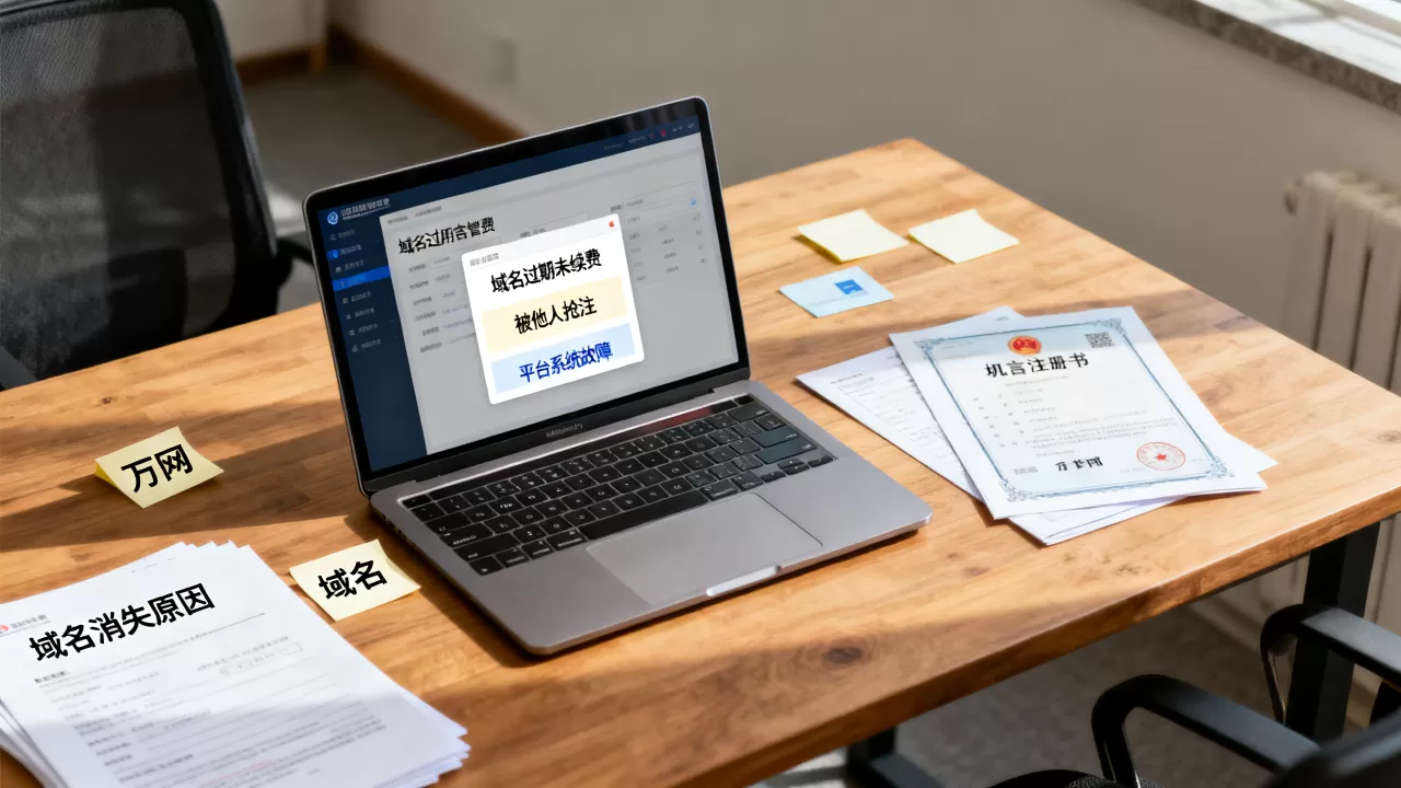 万网买的域名突然不见了,到底怎么回事?域名消失原因详解 万网买的域名突然不见了,到底怎么回事?域名消失原因详解