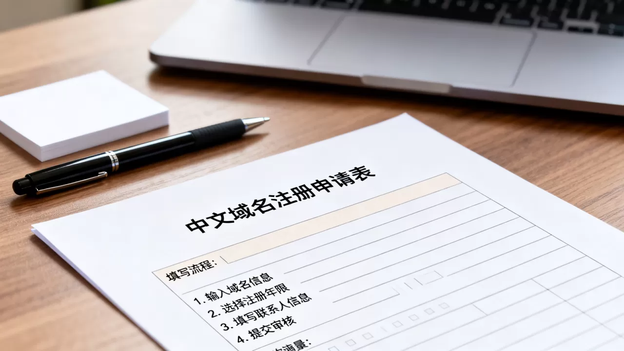 中文域名注册申请表该怎么填写提交?申请表填写流程是啥 中文域名注册申请表该怎么填写提交?申请表填写流程是啥