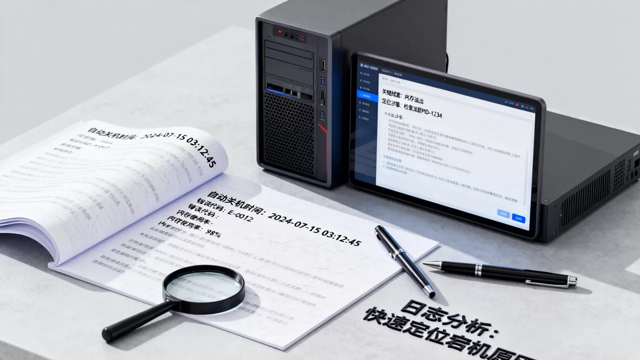 服务器自动关机日志里藏着什么致命线索?日志分析如何快速定位宕机原因? 服务器自动关机日志里藏着什么致命线索?日志分析如何快速定位宕机原因?