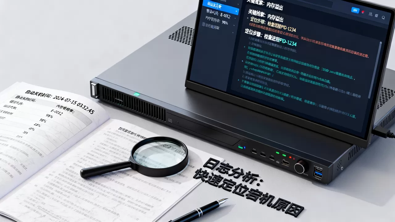 服务器自动关机日志里藏着什么致命线索?日志分析如何快速定位宕机原因? 服务器自动关机日志里藏着什么致命线索?日志分析如何快速定位宕机原因?