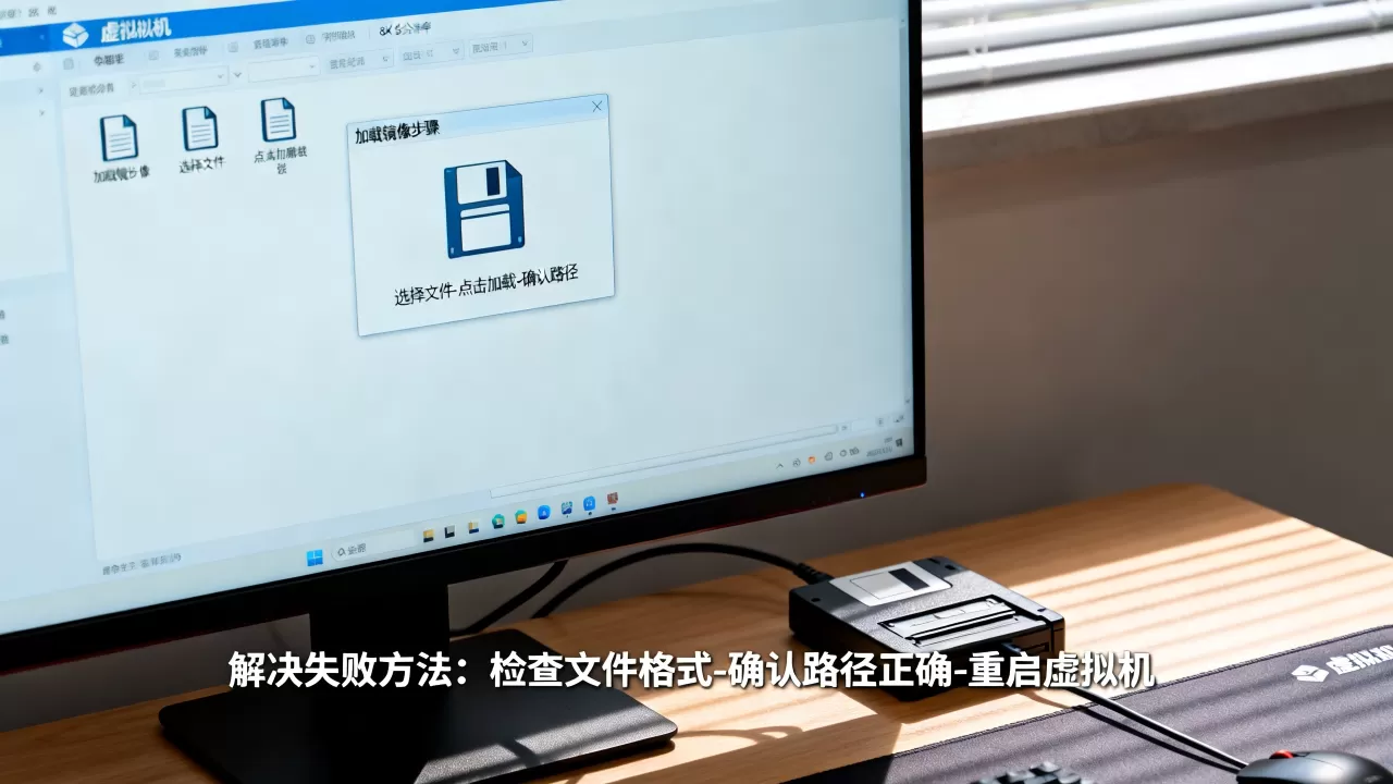 虚拟机软驱映像文件怎么用?加载镜像失败如何解决? 虚拟机软驱映像文件怎么用?加载镜像失败如何解决?