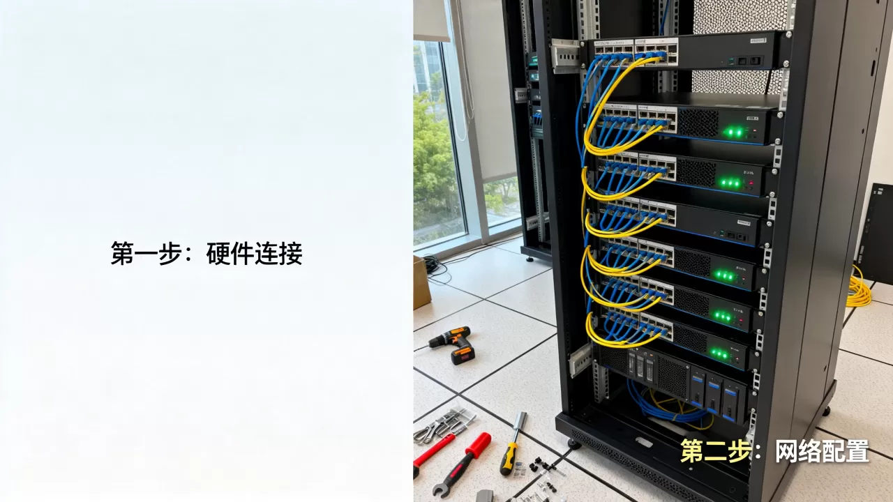 服务器群集设置步骤有哪些？新手如何快速搭建集群？