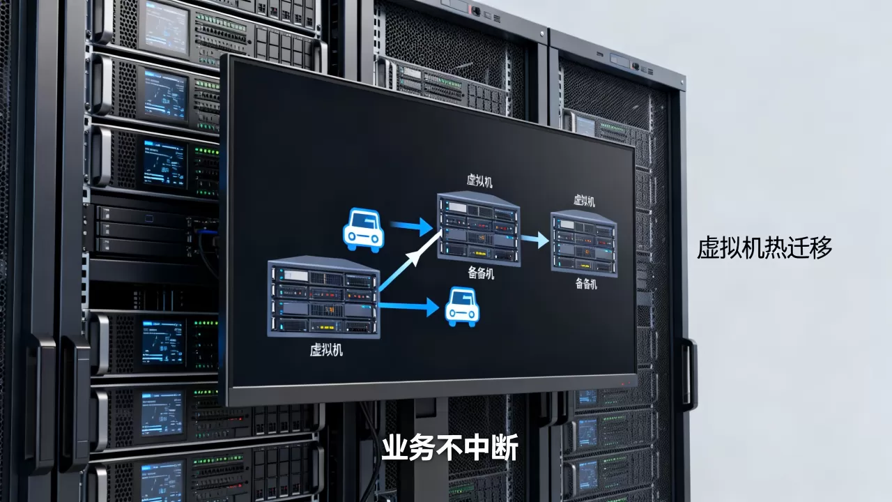 虚拟机故障迁移时如何确保业务不中断？，虚拟机热迁移原理与实现