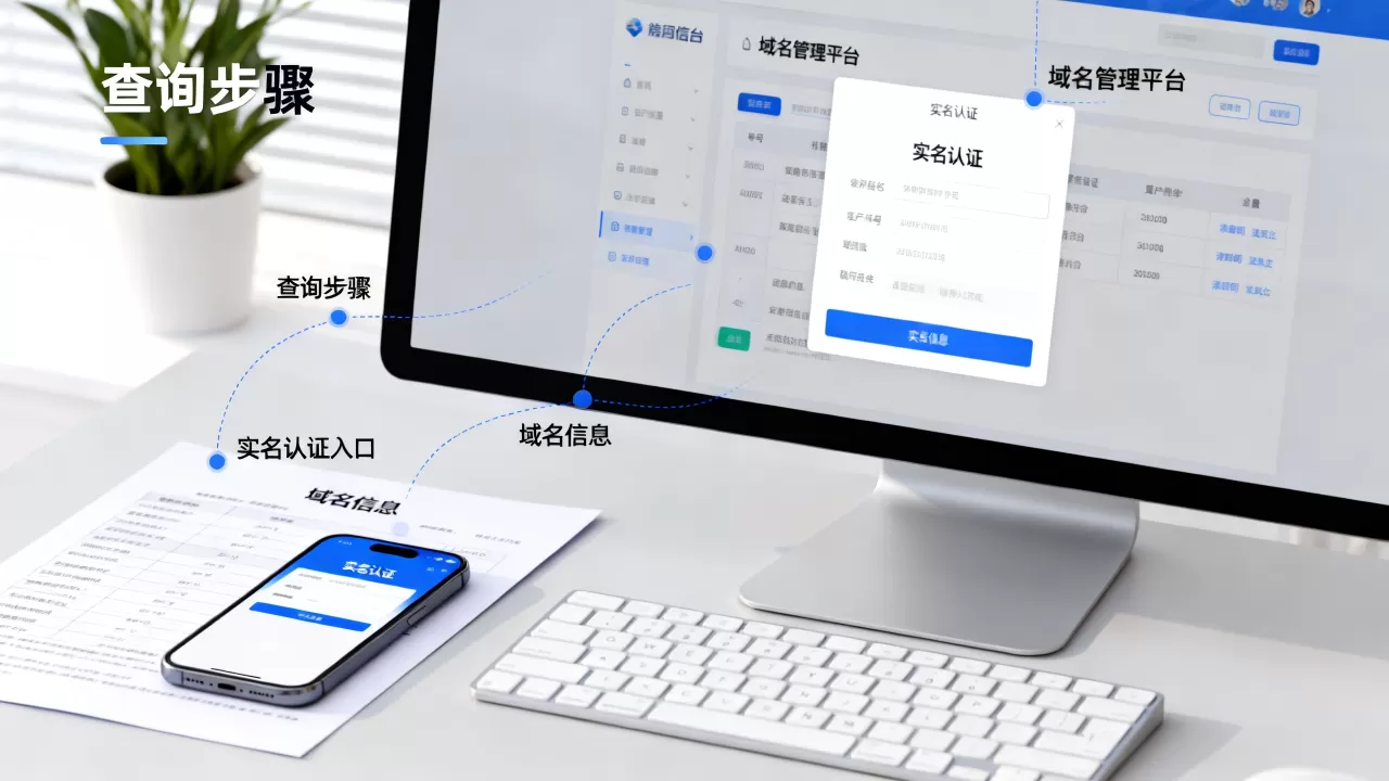 域名实名认证信息在哪里查？查询步骤详解