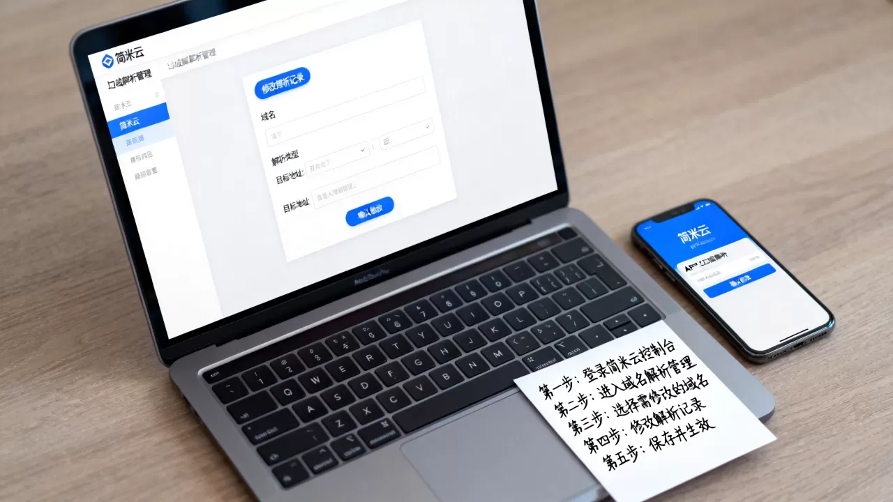 简米云修改域名解析步骤是怎样的?简米云域名解析怎么修改最快 简米云修改域名解析步骤是怎样的?简米云域名解析怎么修改最快