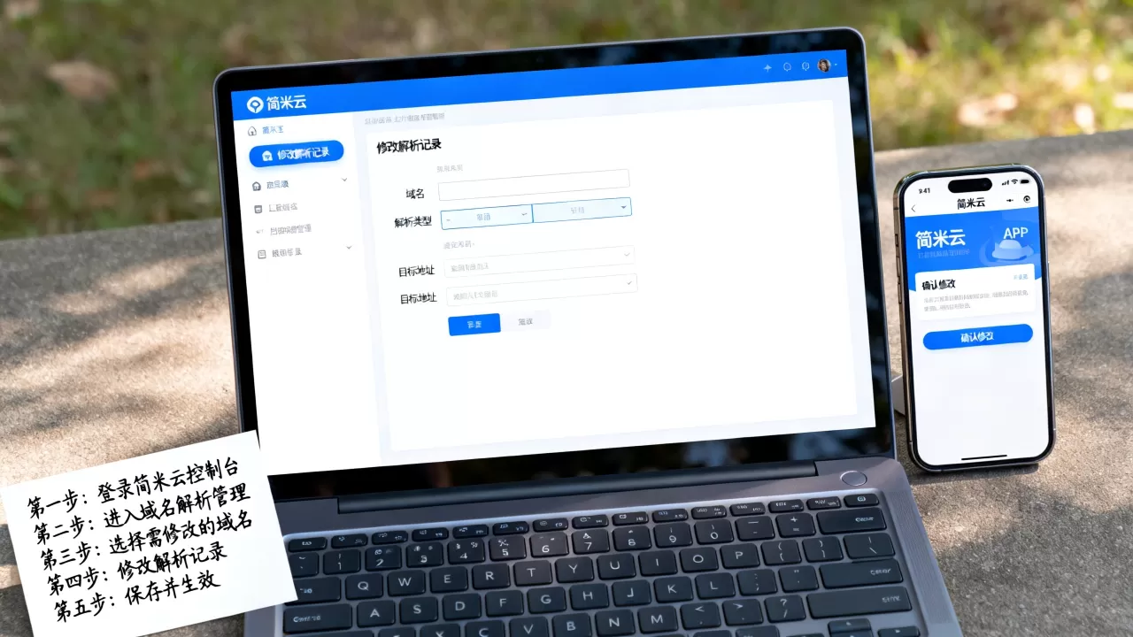 简米云修改域名解析步骤是怎样的?简米云域名解析怎么修改最快 简米云修改域名解析步骤是怎样的?简米云域名解析怎么修改最快