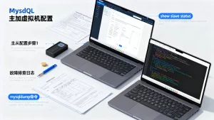 mysql主从虚拟机如何配置与故障排查？，有哪些坑