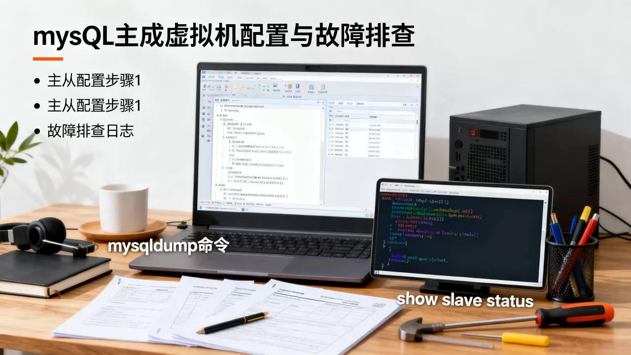 mysql主从虚拟机如何配置与故障排查?,有哪些坑 mysql主从虚拟机如何配置与故障排查?,有哪些坑