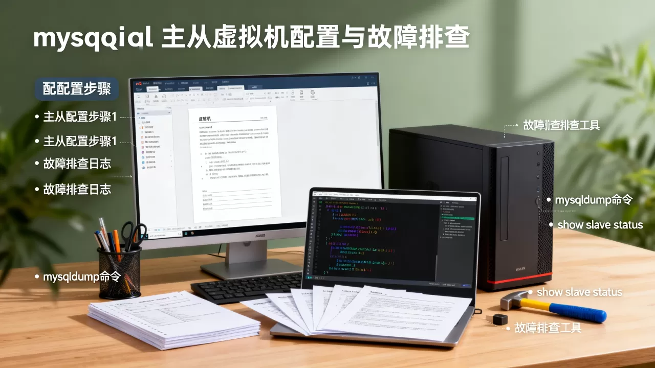 mysql主从虚拟机如何配置与故障排查?,有哪些坑 mysql主从虚拟机如何配置与故障排查?,有哪些坑