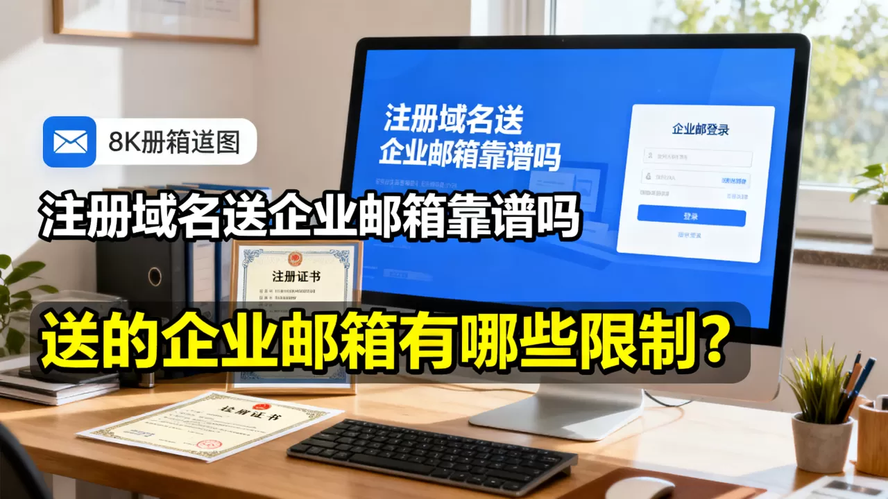 注册域名送企业邮箱靠谱吗,送的企业邮箱有哪些限制? 注册域名送企业邮箱靠谱吗,送的企业邮箱有哪些限制?