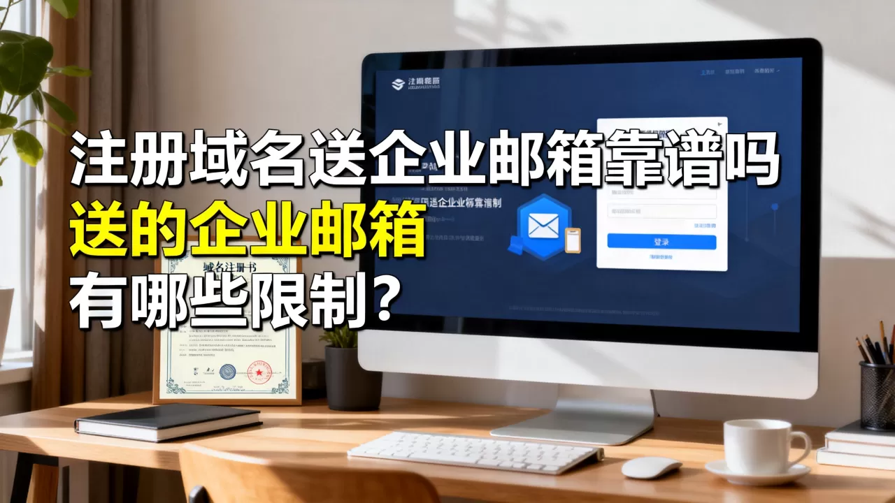 注册域名送企业邮箱靠谱吗,送的企业邮箱有哪些限制? 注册域名送企业邮箱靠谱吗,送的企业邮箱有哪些限制?