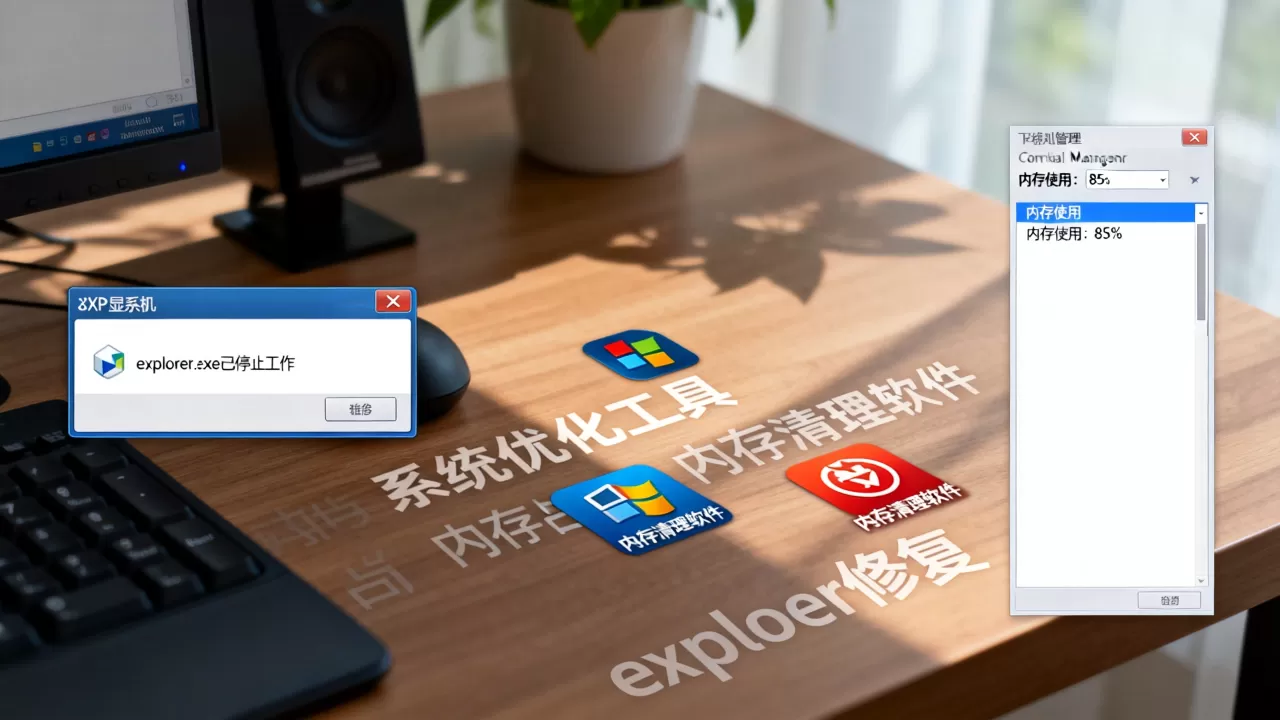xp虚拟机explorer卡顿崩溃怎么办?虚拟机内存占用过高如何优化? xp虚拟机explorer卡顿崩溃怎么办?虚拟机内存占用过高如何优化?