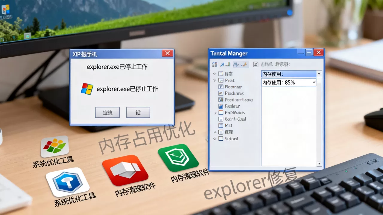 xp虚拟机explorer卡顿崩溃怎么办?虚拟机内存占用过高如何优化? xp虚拟机explorer卡顿崩溃怎么办?虚拟机内存占用过高如何优化?