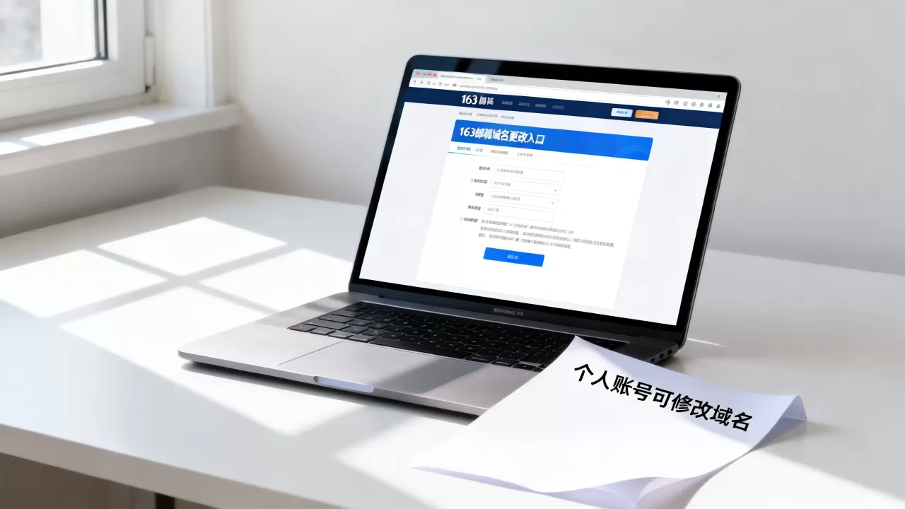 163邮箱如何更改域名？个人账号能改吗，163邮箱域名怎么改