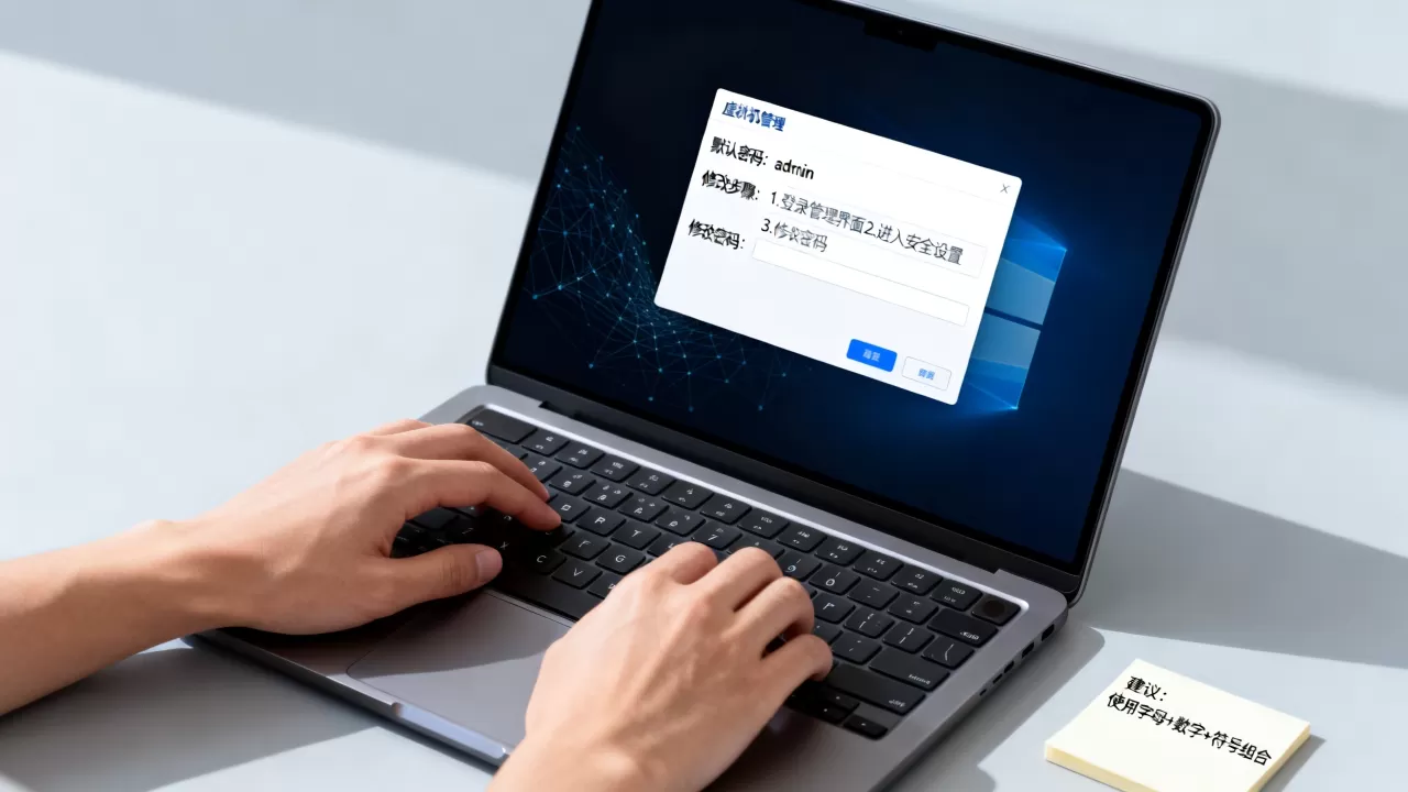 虚拟机默认密码是什么，虚拟机默认密码怎么修改才安全？