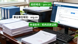 政府和事业单位域名有哪些？，申请需要满足什么条件？