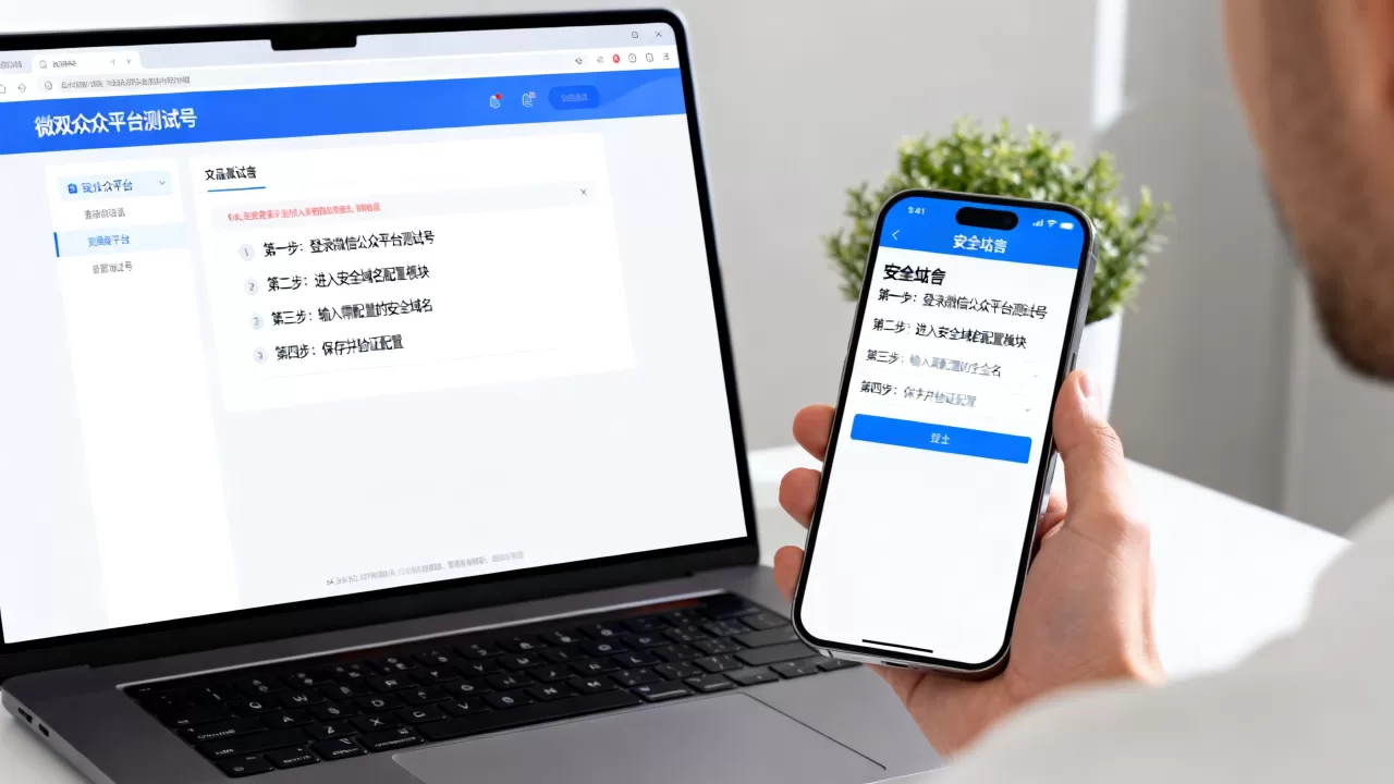 微信测试号如何设置安全域名?配置步骤有哪些?,微信公众平台测试号安全域名配置教程 微信测试号如何设置安全域名?配置步骤有哪些?,微信公众平台测试号安全域名配置教程