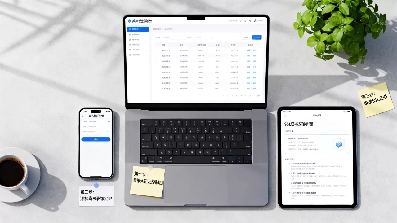 简米云注册域名后如何解析绑定网站并开启SSL?域名解析绑定SSL教程 简米云注册域名后如何解析绑定网站并开启SSL?域名解析绑定SSL教程