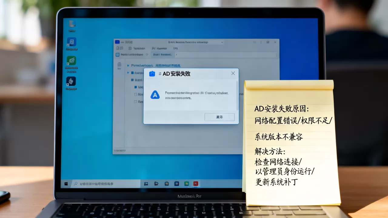 虚拟机安装AD失败怎么办?AD安装失败原因及解决方法是什么? 虚拟机安装AD失败怎么办?AD安装失败原因及解决方法是什么?