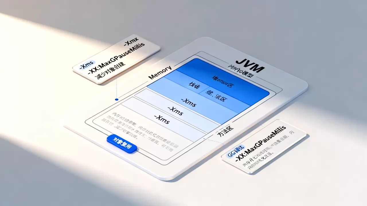 Java虚拟机层如何优化内存管理与垃圾回收效率?JVM内存优化技巧,GC调优参数详解 Java虚拟机层如何优化内存管理与垃圾回收效率?JVM内存优化技巧,GC调优参数详解