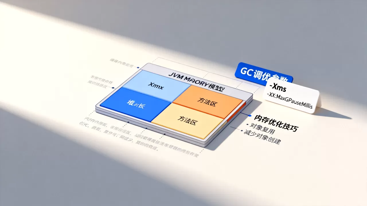 Java虚拟机层如何优化内存管理与垃圾回收效率?JVM内存优化技巧,GC调优参数详解 Java虚拟机层如何优化内存管理与垃圾回收效率?JVM内存优化技巧,GC调优参数详解