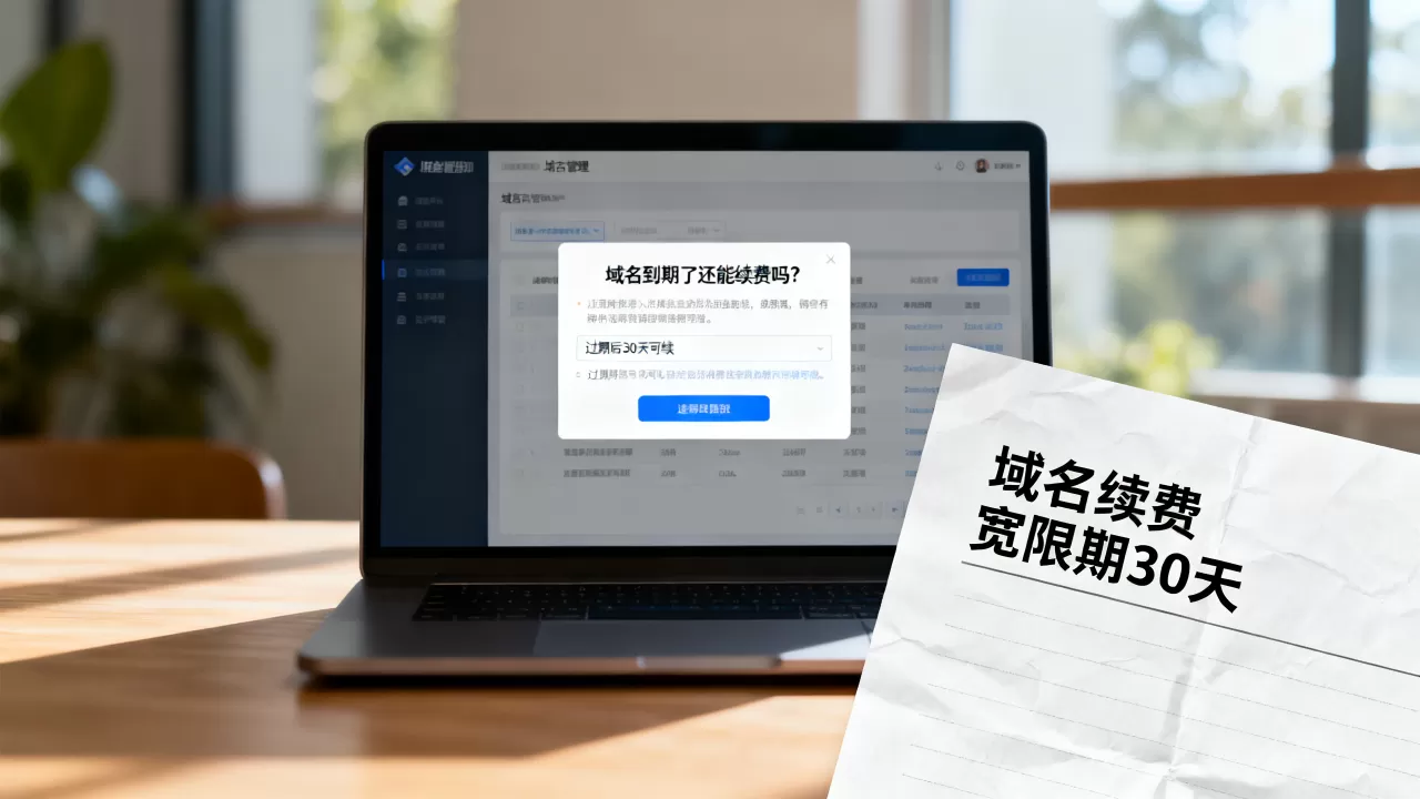 域名到期了还能续费吗?过期后多久能续,域名续费宽限期多久? 域名到期了还能续费吗?过期后多久能续,域名续费宽限期多久?