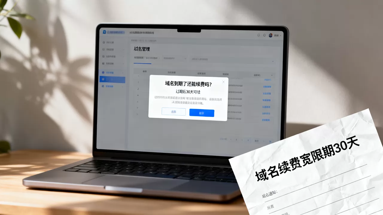 域名到期了还能续费吗?过期后多久能续,域名续费宽限期多久? 域名到期了还能续费吗?过期后多久能续,域名续费宽限期多久?