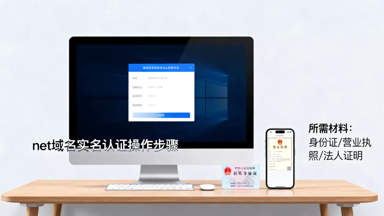 net域名实名认证怎么操作?net域名实名认证需要什么材料? net域名实名认证怎么操作?net域名实名认证需要什么材料?