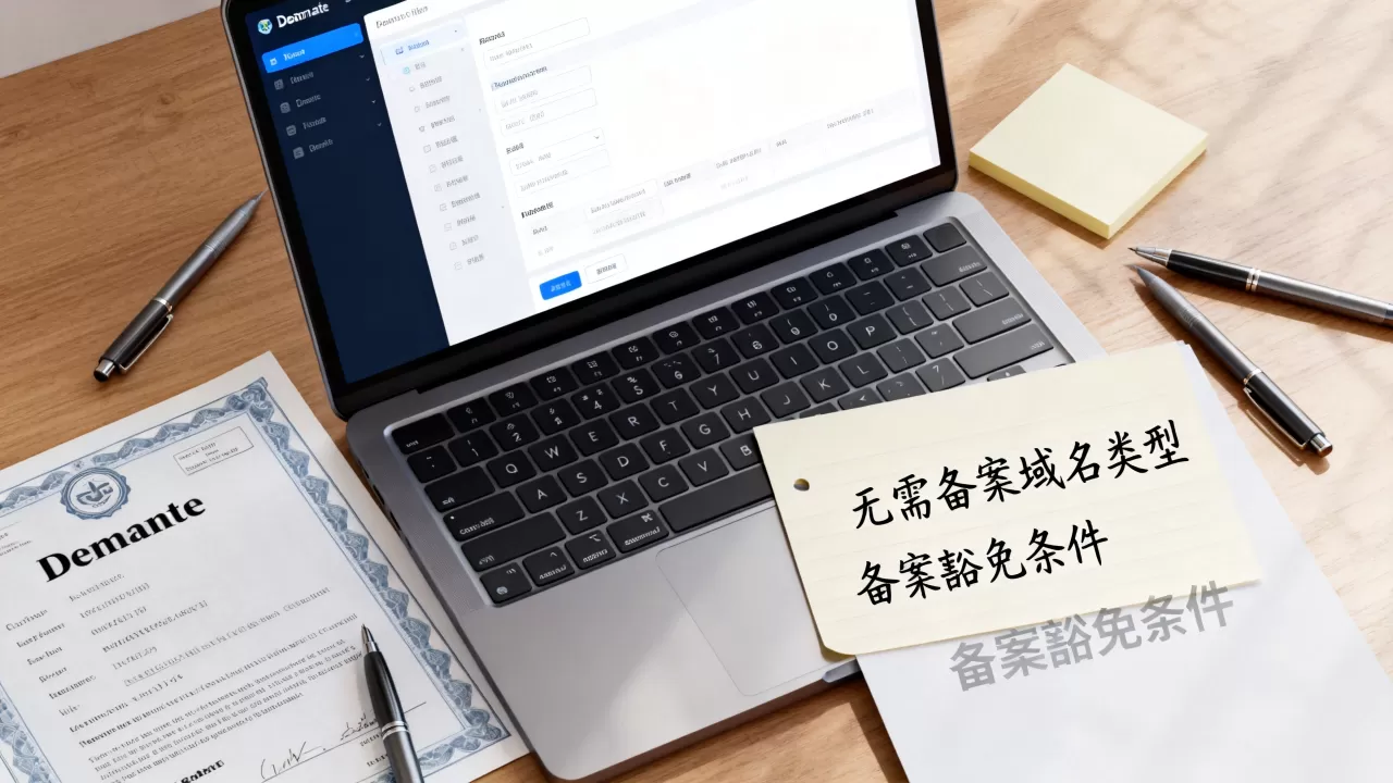 哪些域名不需要备案?备案豁免条件有哪些 哪些域名不需要备案?备案豁免条件有哪些