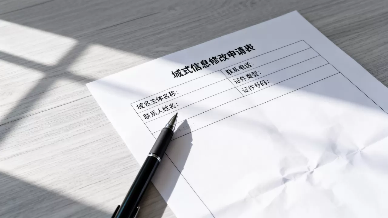 域名信息修改申请表怎么填写才规范?内容格式要求是什么? 域名信息修改申请表怎么填写才规范?内容格式要求是什么?