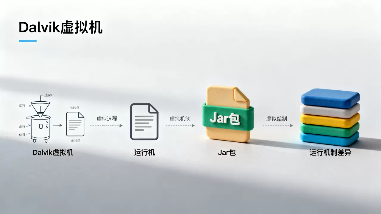Dalvik虚拟机与Jar包有何关联?运行机制差异详解 Dalvik虚拟机与Jar包有何关联?运行机制差异详解