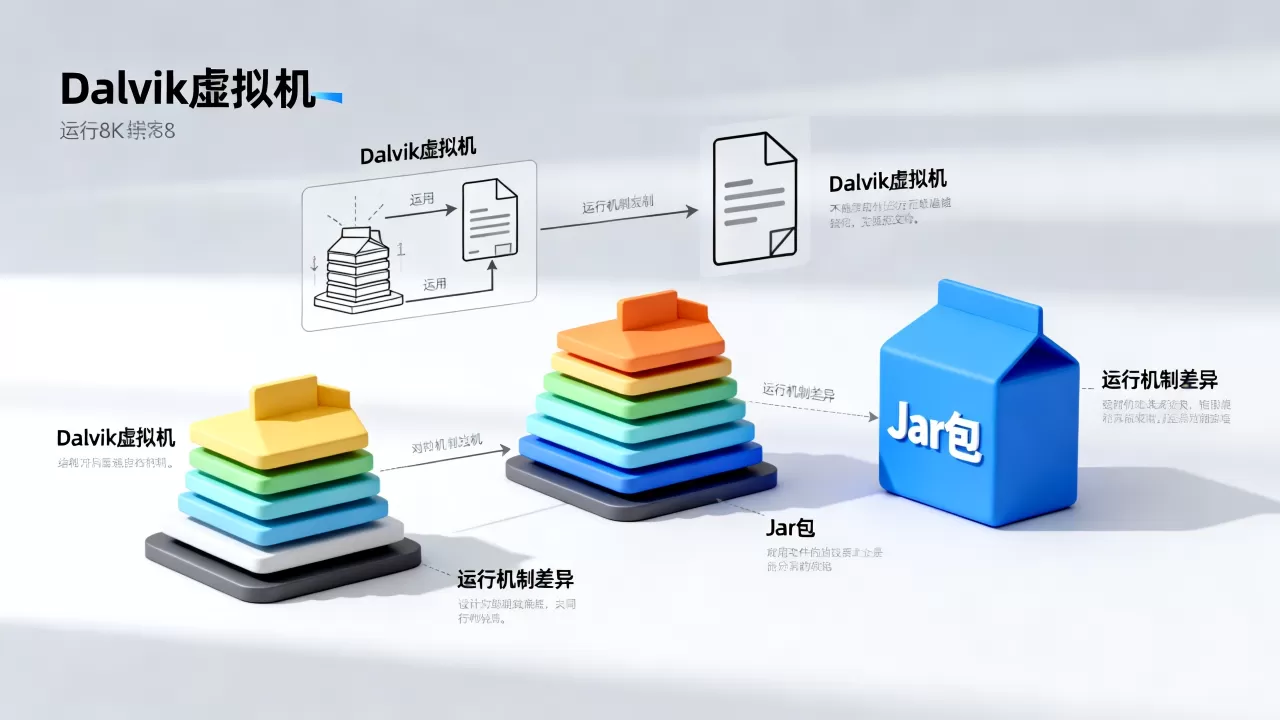 Dalvik虚拟机与Jar包有何关联?运行机制差异详解 Dalvik虚拟机与Jar包有何关联?运行机制差异详解
