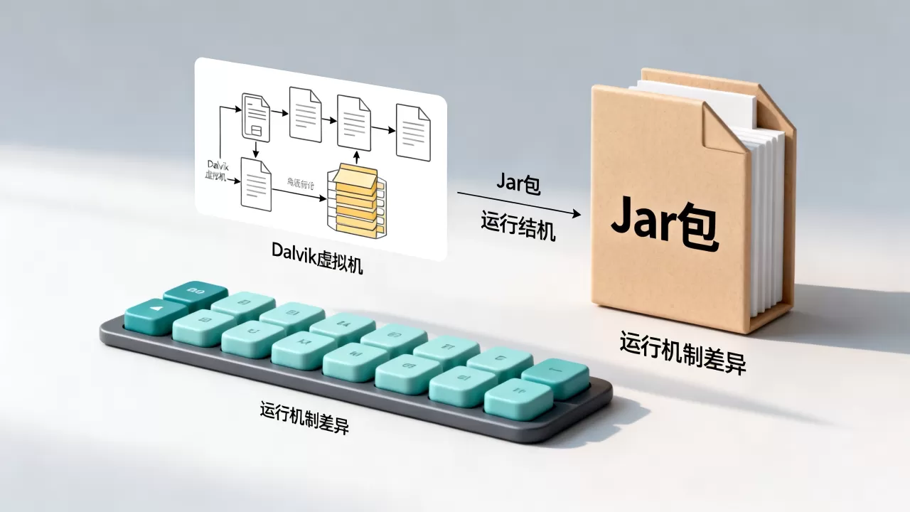 Dalvik虚拟机与Jar包有何关联?运行机制差异详解 Dalvik虚拟机与Jar包有何关联?运行机制差异详解