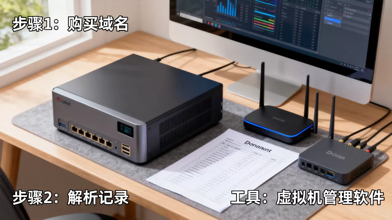 虚拟机挂域名需要哪些步骤和工具？，虚拟机怎么绑定域名？