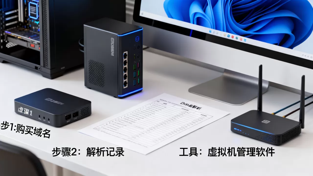 虚拟机挂域名需要哪些步骤和工具？，虚拟机怎么绑定域名？