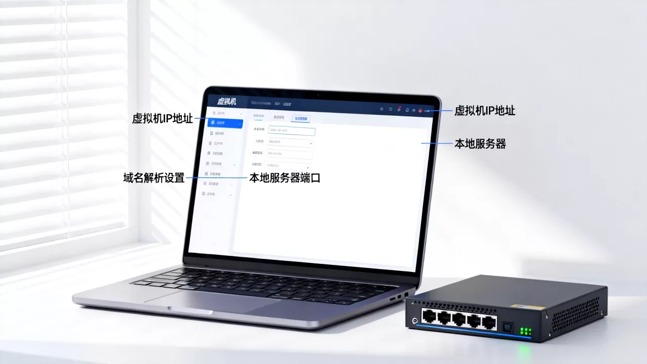 虚拟机怎么绑定域名？本地服务器如何通过域名访问？