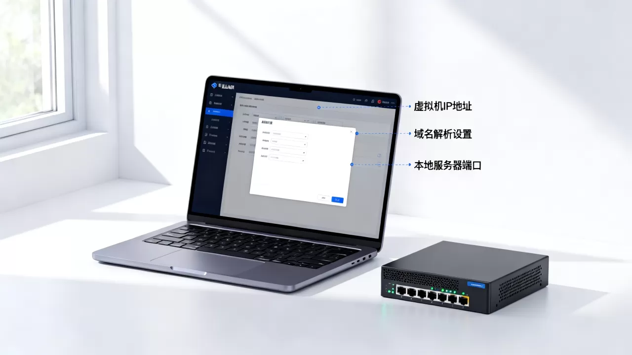 虚拟机怎么绑定域名？本地服务器如何通过域名访问？