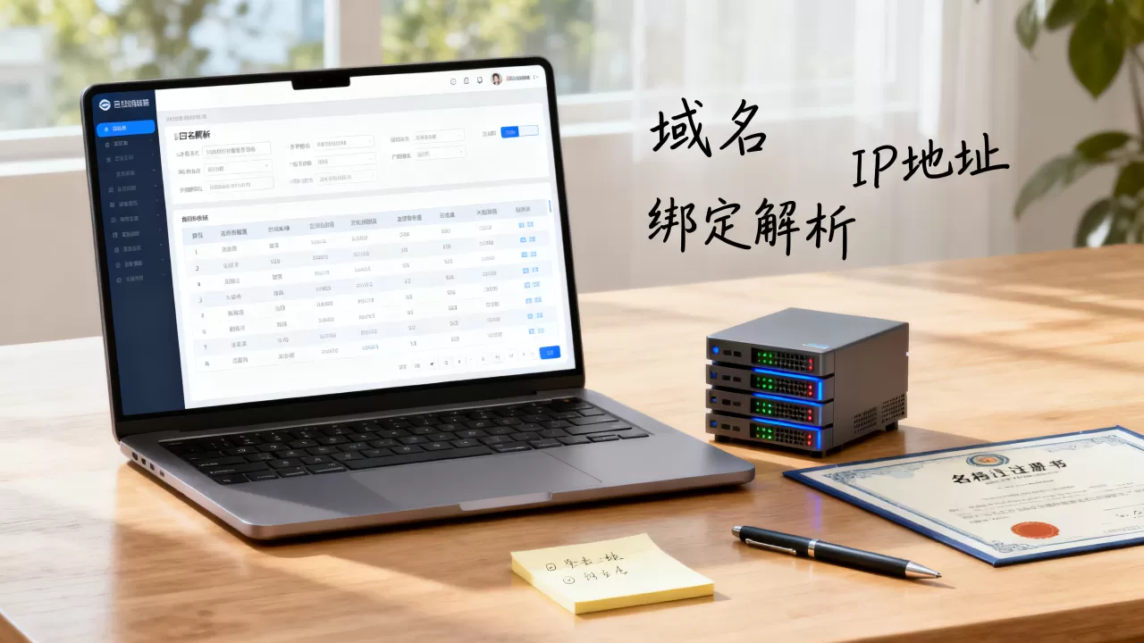 简米云域名和IP地址到底是什么关系，域名如何绑定解析
